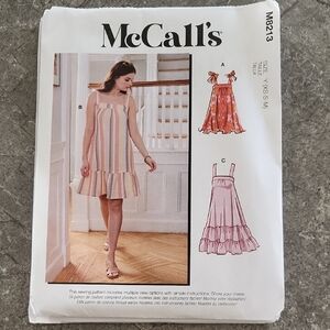 2/$10 McCall's #M8213 Dress Pattern